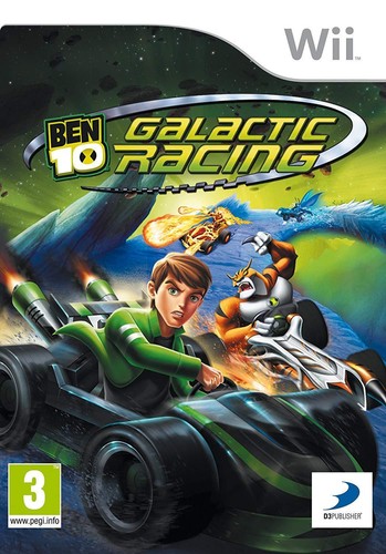 Ben 10: Galactic Racing (2011) PlayStation Vita box