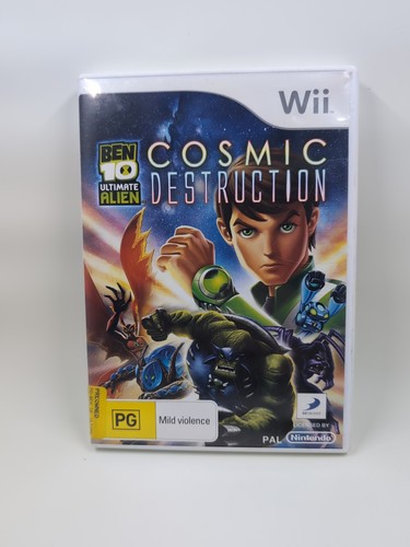 Ben 10 Ultimate Alien: Cosmic Destruction (2010) PlayStation 3 box