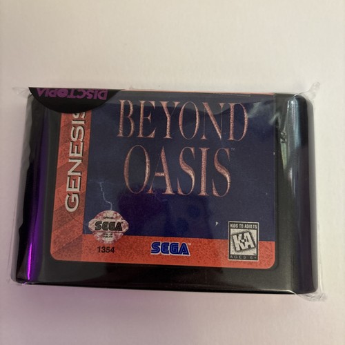 Beyond Oasis (1994) Mega Drive box