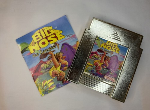 Big Nose the Caveman (1991) NES box