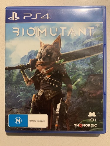 Biomutant (2021) PlayStation 4 box