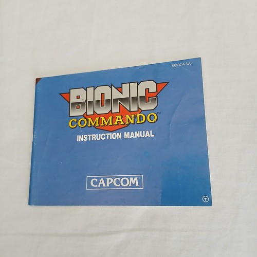 Bionic Commando (1988) NES box