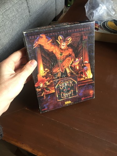 Black Crypt (1992) Amiga box