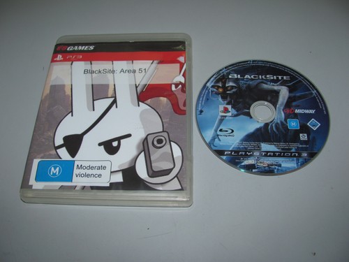 BlackSite: Area 51 (2007) PlayStation 3 box