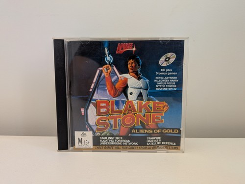 Blake Stone: Aliens of Gold (1993) DOS box