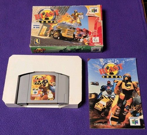 Blast Corps (1997) Nintendo 64 box