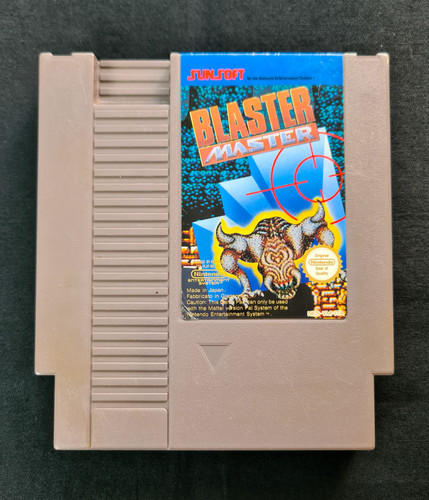 Blaster Master (1988) NES box