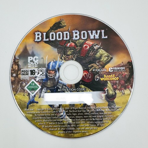 Blood Bowl (1995) DOS box