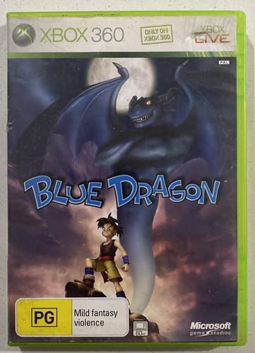 Blue Dragon (2006) Xbox 360 box
