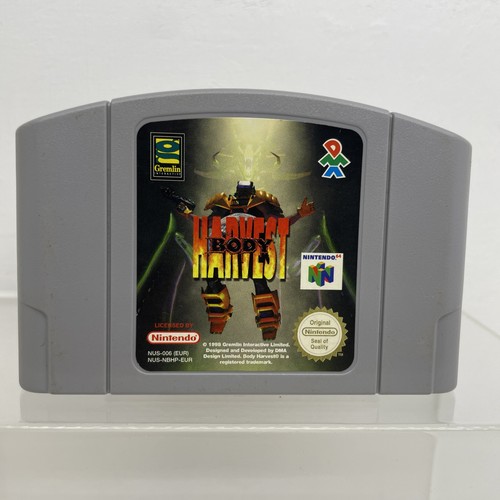 Body Harvest (1998) Nintendo 64 box