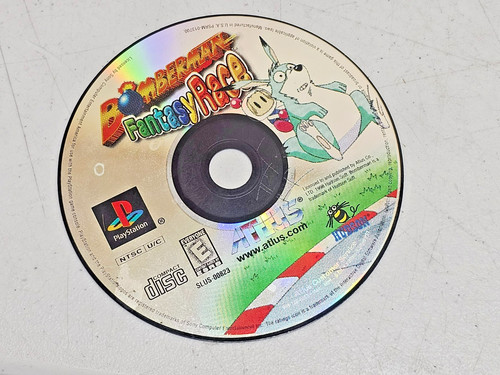 Bomberman Fantasy Race (1998) PlayStation box