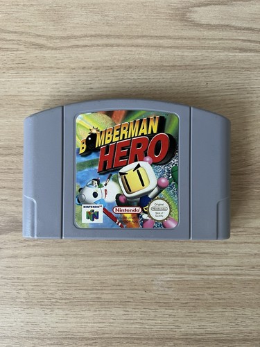 Bomberman Hero (1998) Nintendo 64 box