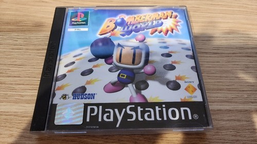 Bomberman World (1998) PlayStation box