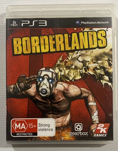 Borderlands (2009) PlayStation 3 box