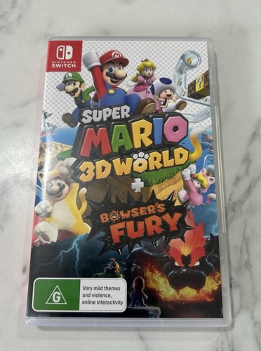 Bowser's Fury (2021) Nintendo Switch box