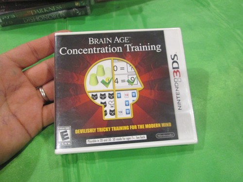 Brain Age: Concentration Training (2013) Nintendo 3DS box