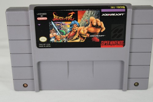 Breath of Fire (1993) SNES box