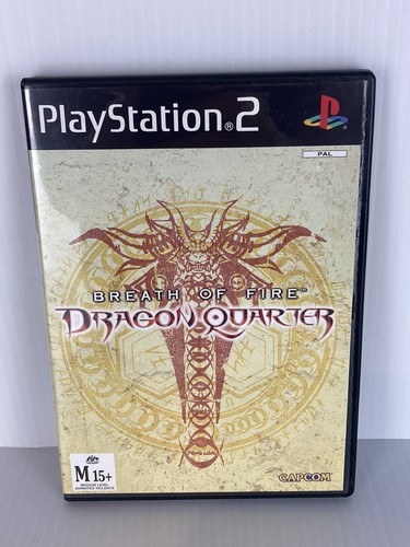 Breath of Fire: Dragon Quarter (2002) PlayStation 2 box