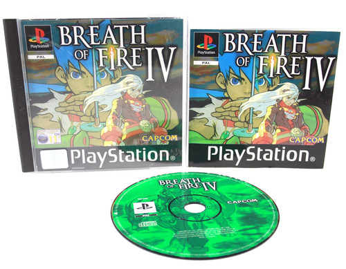 Breath of Fire IV (2000) PlayStation box