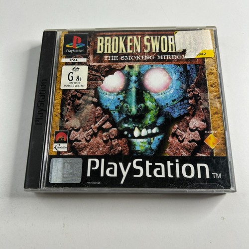 Broken Sword II: The Smoking Mirror (1997) PlayStation box