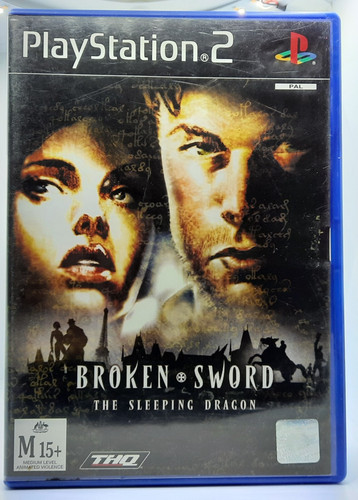 Broken Sword: The Sleeping Dragon (2003) PlayStation 2 box