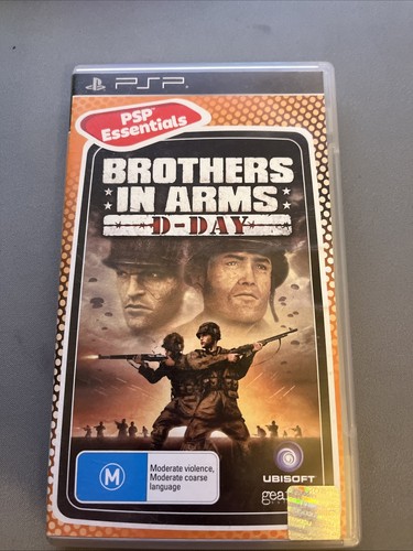 Brothers in Arms: D-Day (2006) PlayStation Portable box