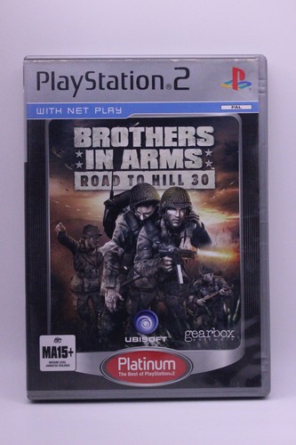Brothers in Arms: Road to Hill 30 (2005) PlayStation 2 box