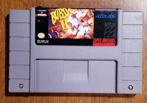 Bubsy 2 (1994) Game Boy box