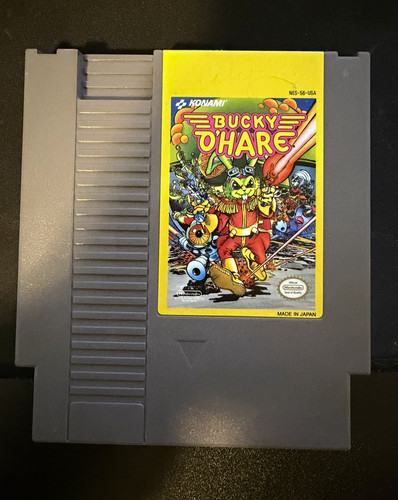 Bucky O'Hare (1992) NES box