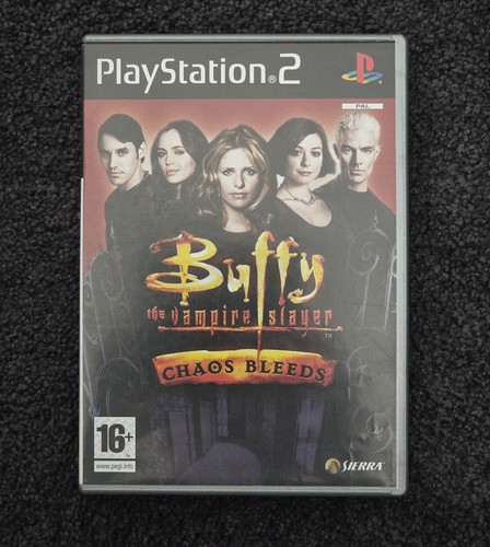 Buffy the Vampire Slayer: Chaos Bleeds (2003) PlayStation 2 box