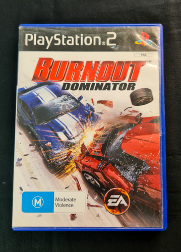 Burnout Dominator (2007) PlayStation 2 box