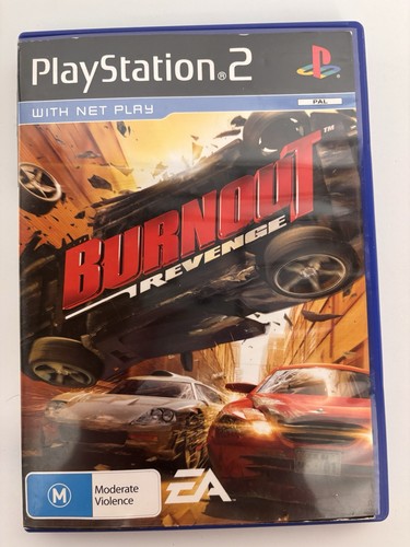 Burnout Revenge (2005) PlayStation 2 box