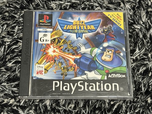 Buzz Lightyear of Star Command (2000) PlayStation box
