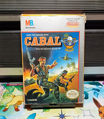 Cabal (1988) NES box