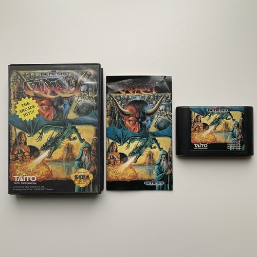 Cadash (1991) Mega Drive box