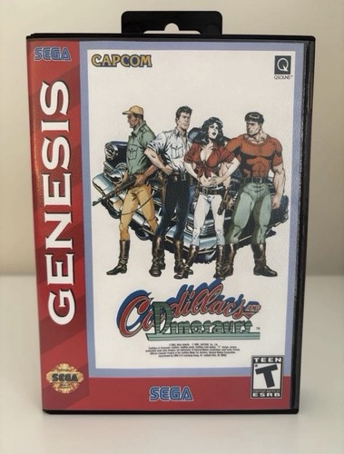 Cadillacs and Dinosaurs (1993) Arcade box