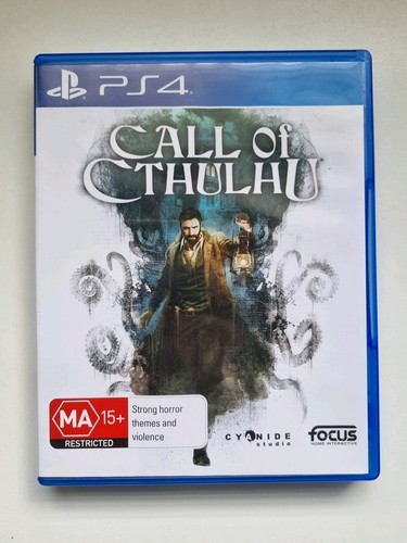 Call of Cthulhu (2018) PlayStation 4 box