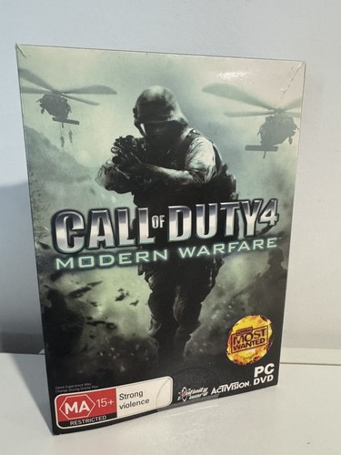 Call of Duty 4: Modern Warfare (2007) Windows box