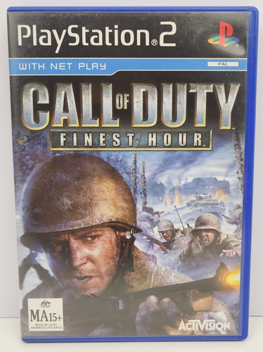 Call of Duty: Finest Hour (2004) PlayStation 2 box
