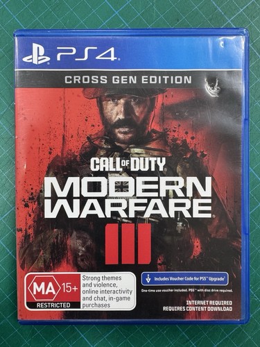 Call of Duty: Modern Warfare III (2023) PlayStation 4 box