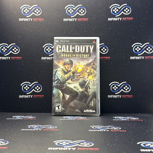 Call of Duty: Roads to Victory (2007) PlayStation Portable box