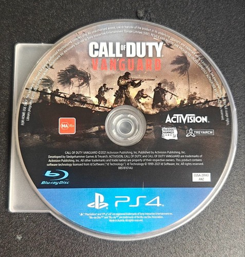 Call of Duty: Vanguard (2021) PlayStation 4 box