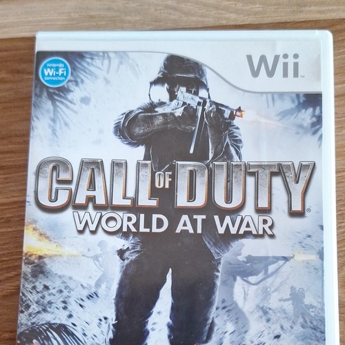 Call of Duty: World at War (2008) Wii box