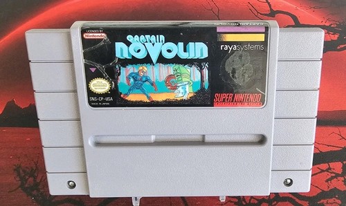Captain Novolin (1992) SNES box