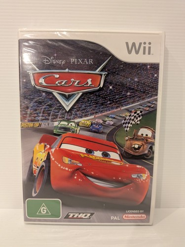 Cars (2006) Wii box