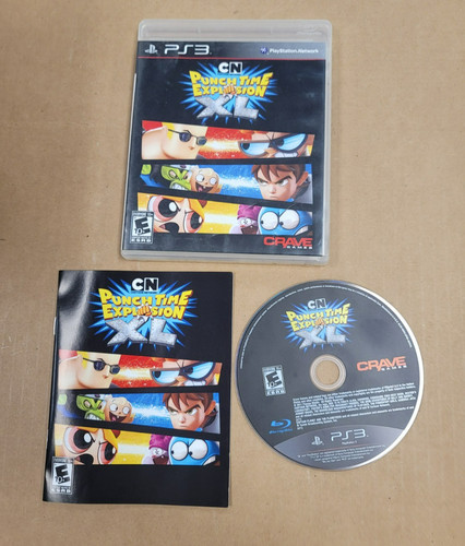 Cartoon Network: Punch Time Explosion (2011) PlayStation 3 box