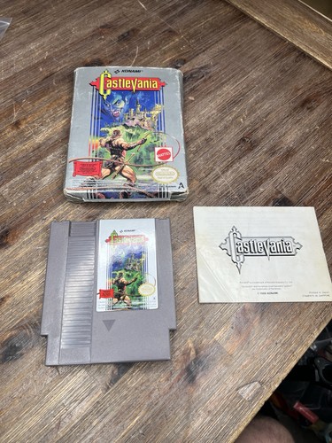 Castlevania (1986) Arcade box
