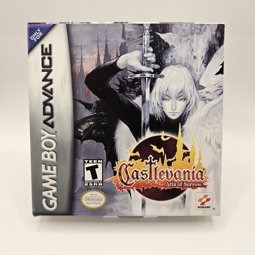 Castlevania: Aria of Sorrow (2003) Game Boy Advance box
