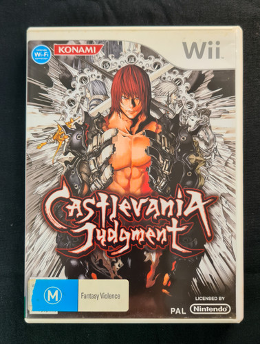 Castlevania Judgment (2008) Wii box