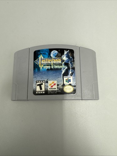 Castlevania: Legacy of Darkness (1999) Nintendo 64 box